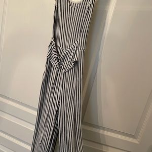 Bershka Striped Jumpsuit